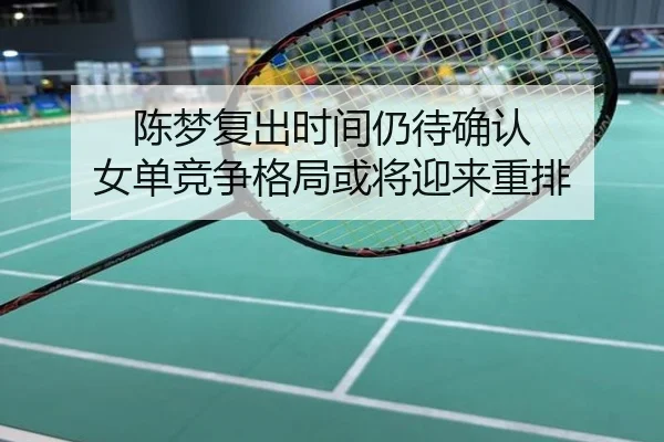 陈梦复出时间仍待确认 女单竞争格局或将迎来重排